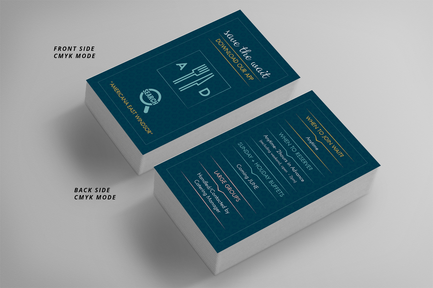 Business Card Design by Expert Designer for americanadiner.com | Design #17856911