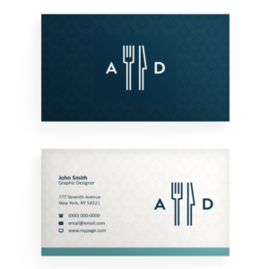 Business Card Design by Blue Dog for americanadiner.com | Design: #17862021