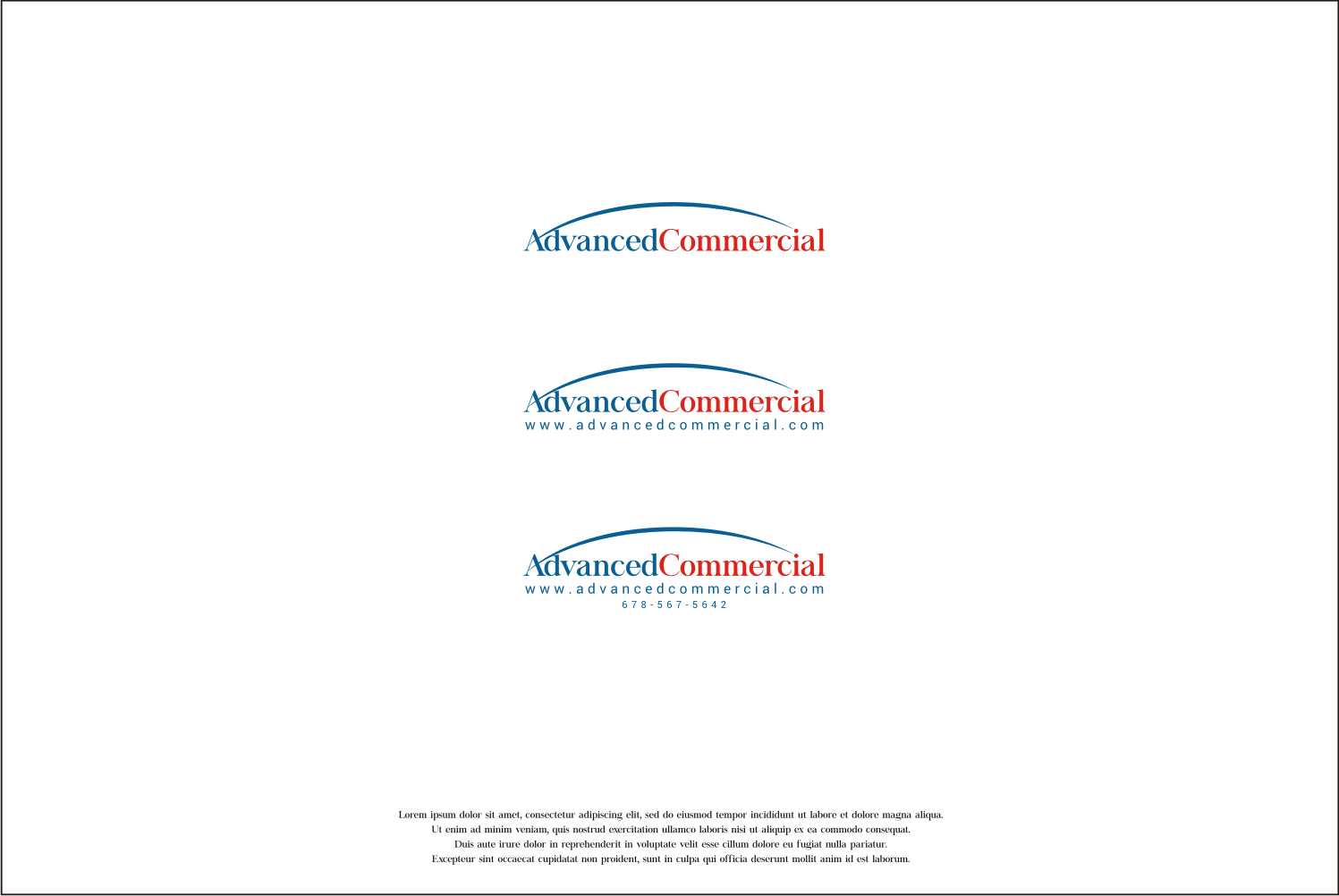 Logo Design by nusdofficial for Advanced Commercial Group, Inc. | Design #17909764