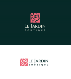 Le Jardin Boutique | Logo-Design von Birdcage