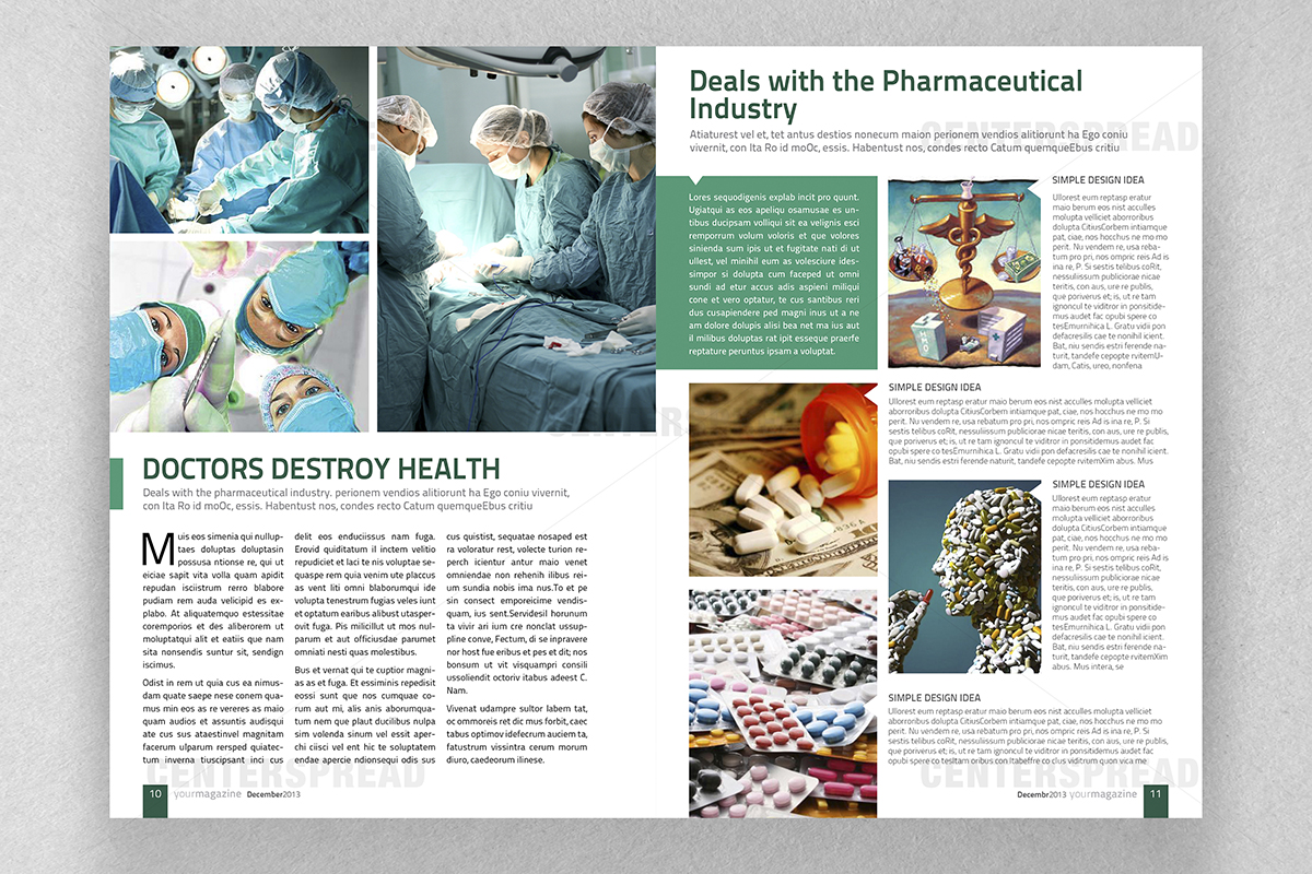 Magazine Design by CENTERSPREAD for SR-Design | Design #2803049