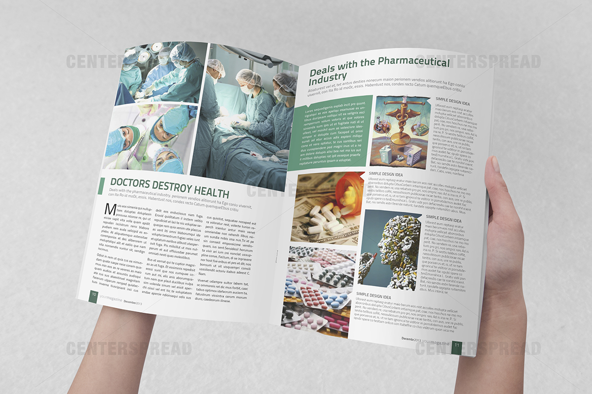 Magazine Design by CENTERSPREAD for SR-Design | Design #2803055
