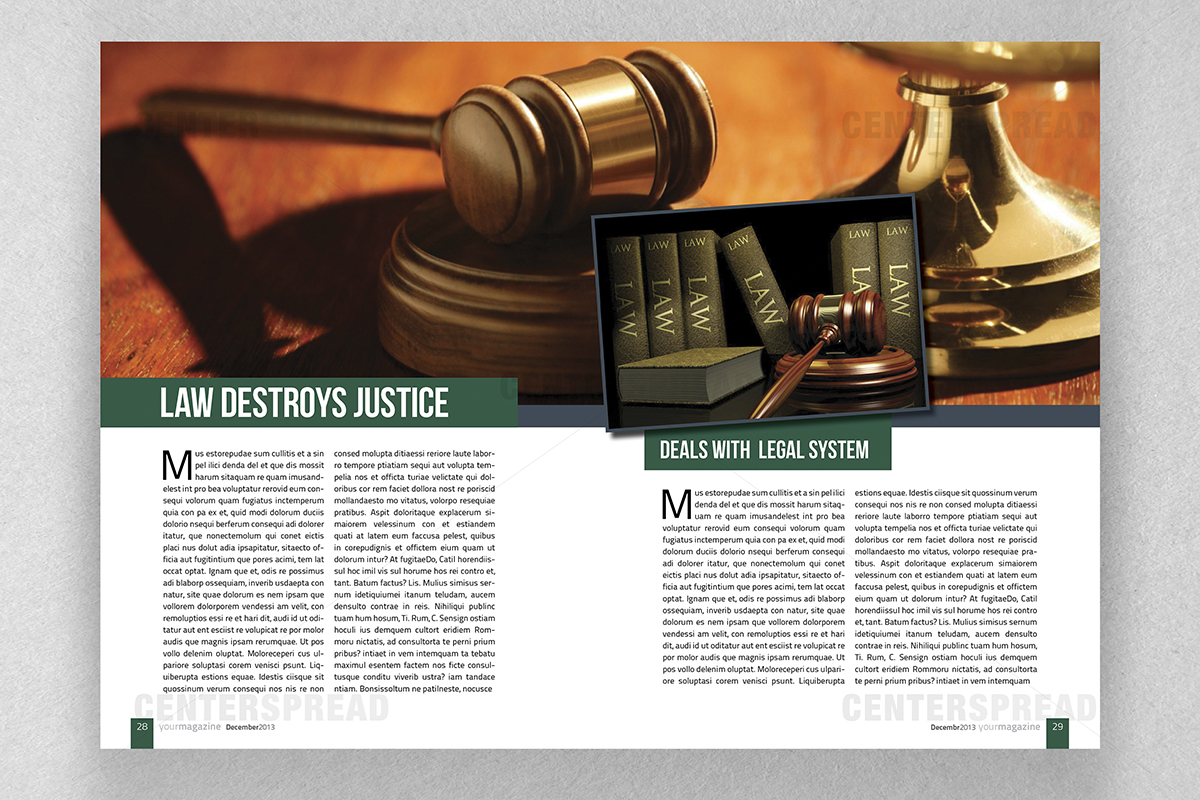 Magazine Design by CENTERSPREAD for SR-Design | Design #2803177