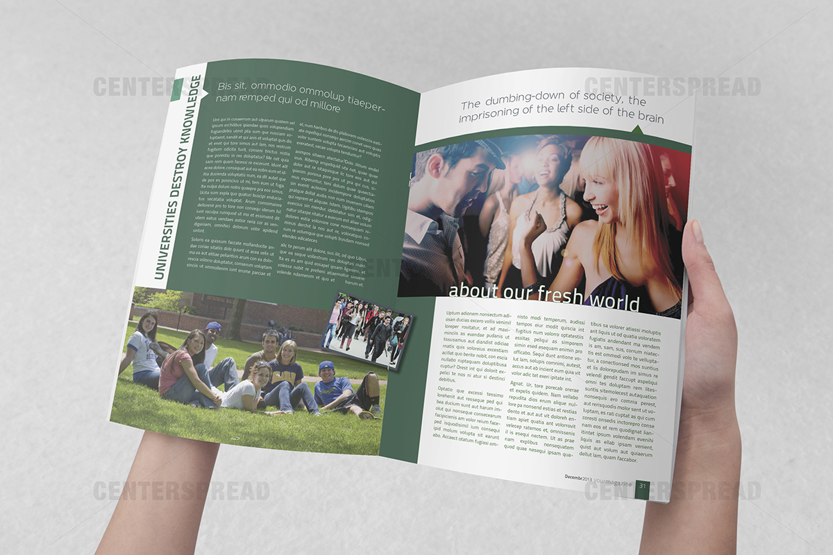 Magazin-Design von CENTERSPREAD für SR-Design | Design #2803204