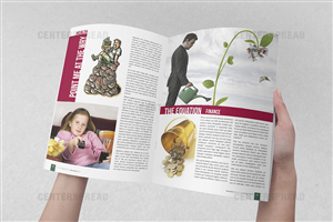 Magazine Design by CENTERSPREAD for SR-Design | Design: #2803237