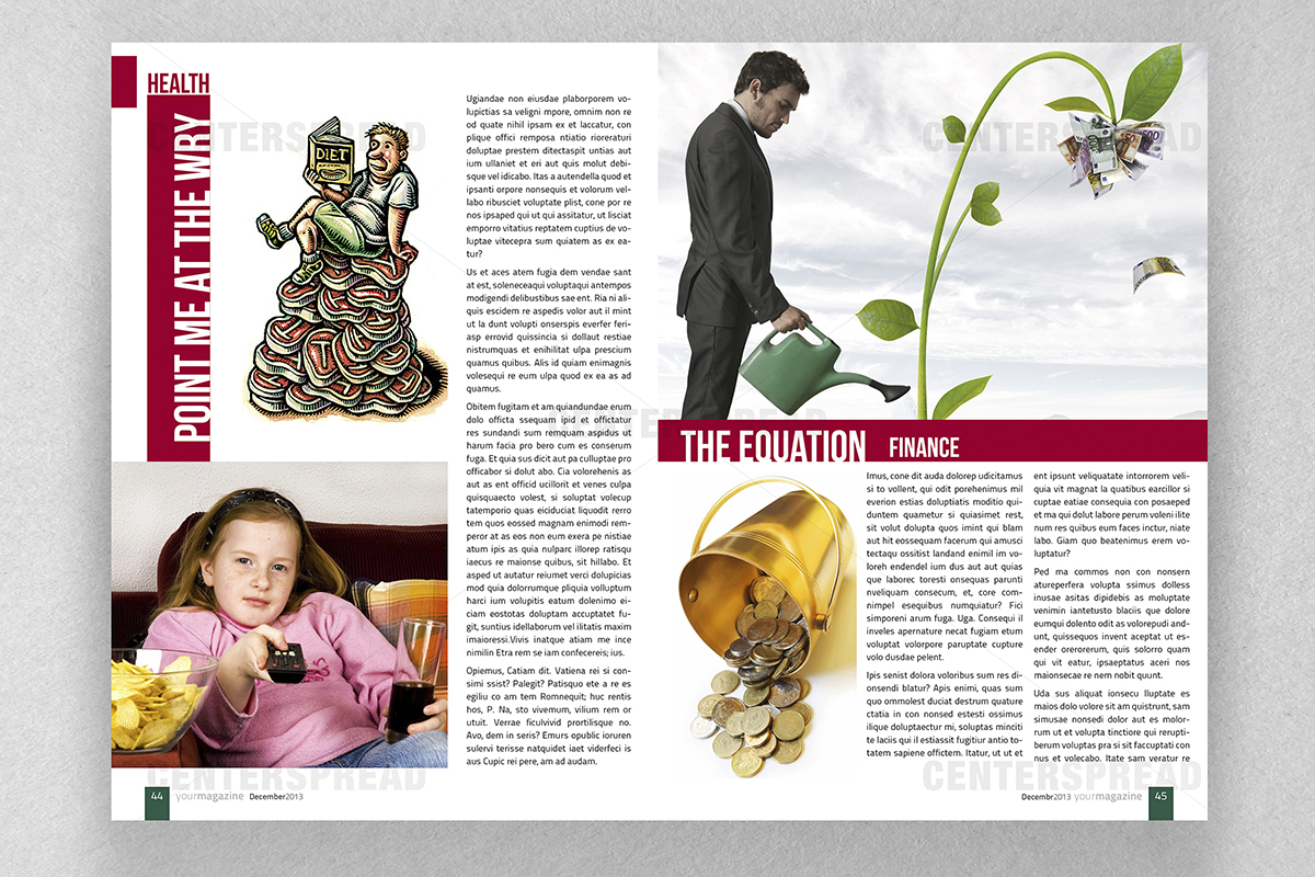 Magazin-Design von CENTERSPREAD für SR-Design | Design #2837090
