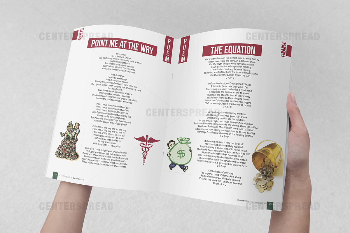 Magazin-Design von CENTERSPREAD für SR-Design | Design #2918341