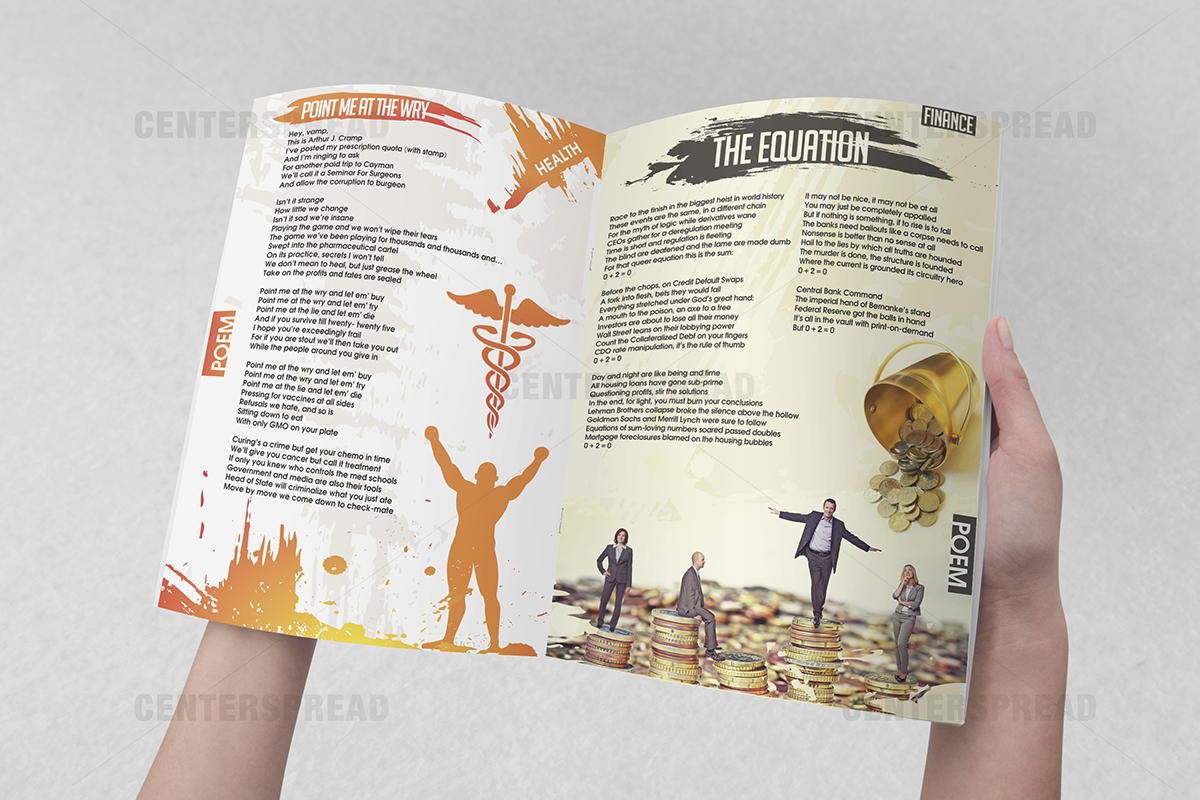 Magazine Design by CENTERSPREAD for SR-Design | Design #2924796