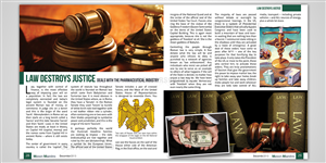 Magazine Design by CENTERSPREAD for SR-Design | Design: #2958635