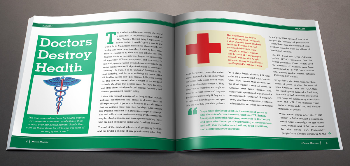 Magazine Design by georgy55ke for SR-Design | Design #2925790