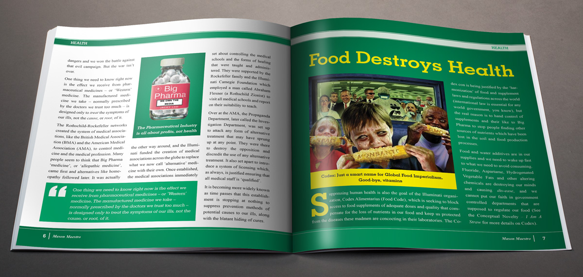 Magazine Design by georgy55ke for SR-Design | Design #2925798