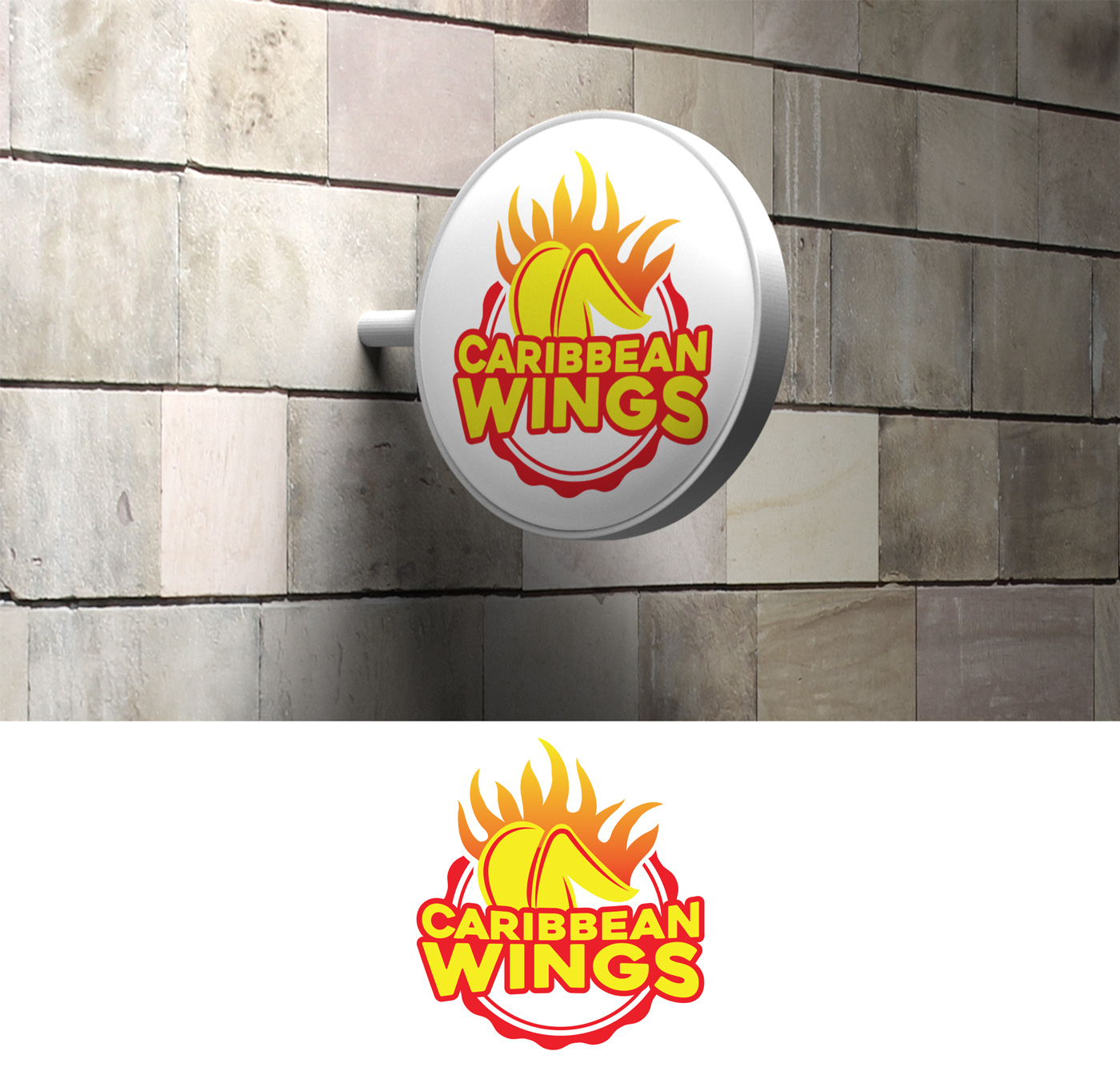 Logo Design by Impressive Solutions for Caribbean Wings | Design #17857422