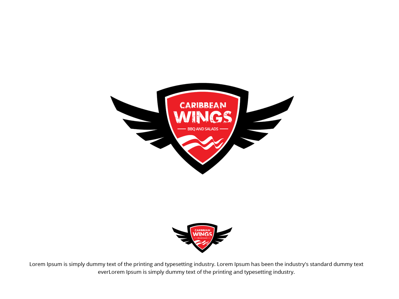 Logo Design by Gemini Geeks for Caribbean Wings | Design #17862600