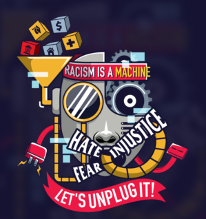 We have the power to end racism! | Diseño de Camiseta por pecgi