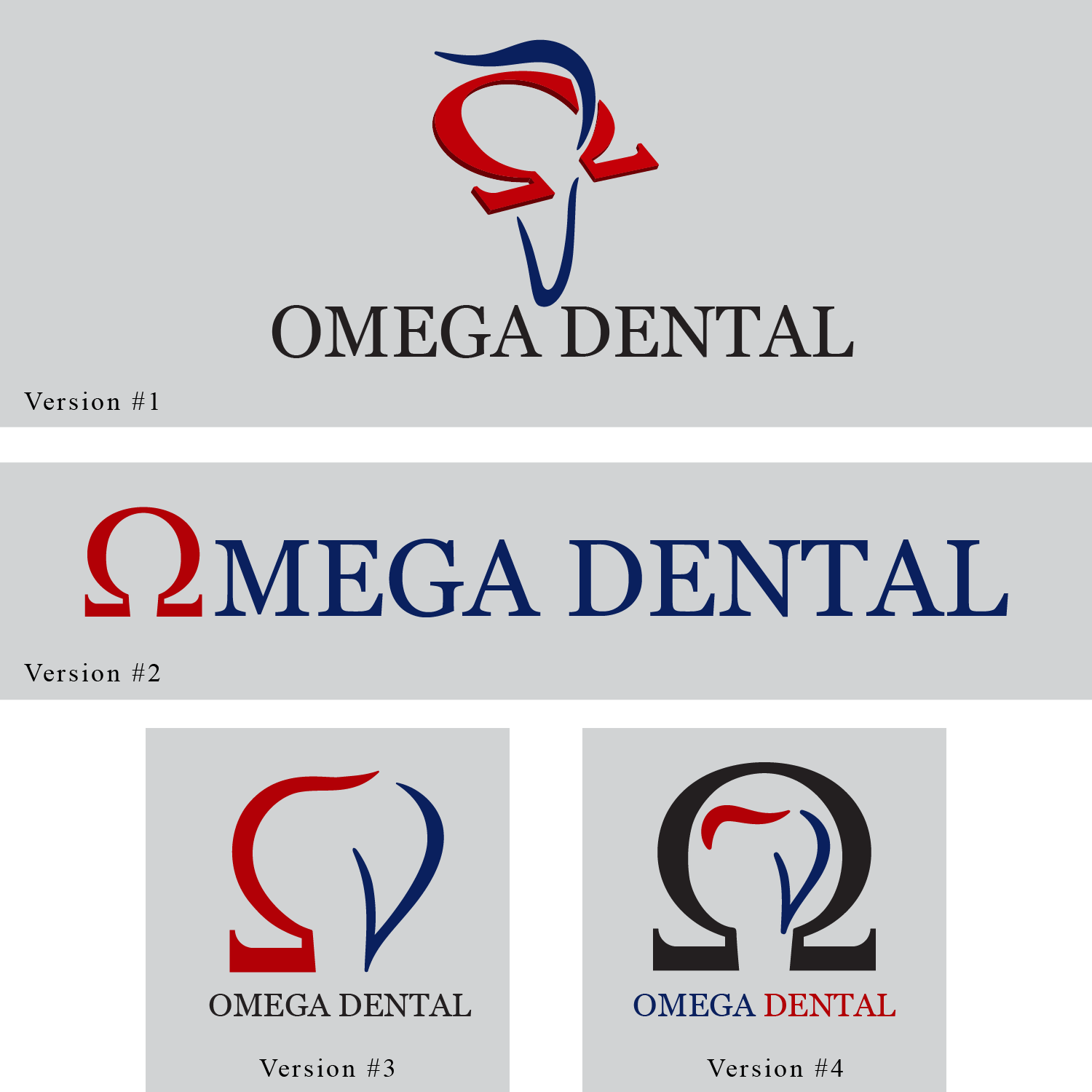 Logo Design by Shaza Albero for omega dental | Design #17948019
