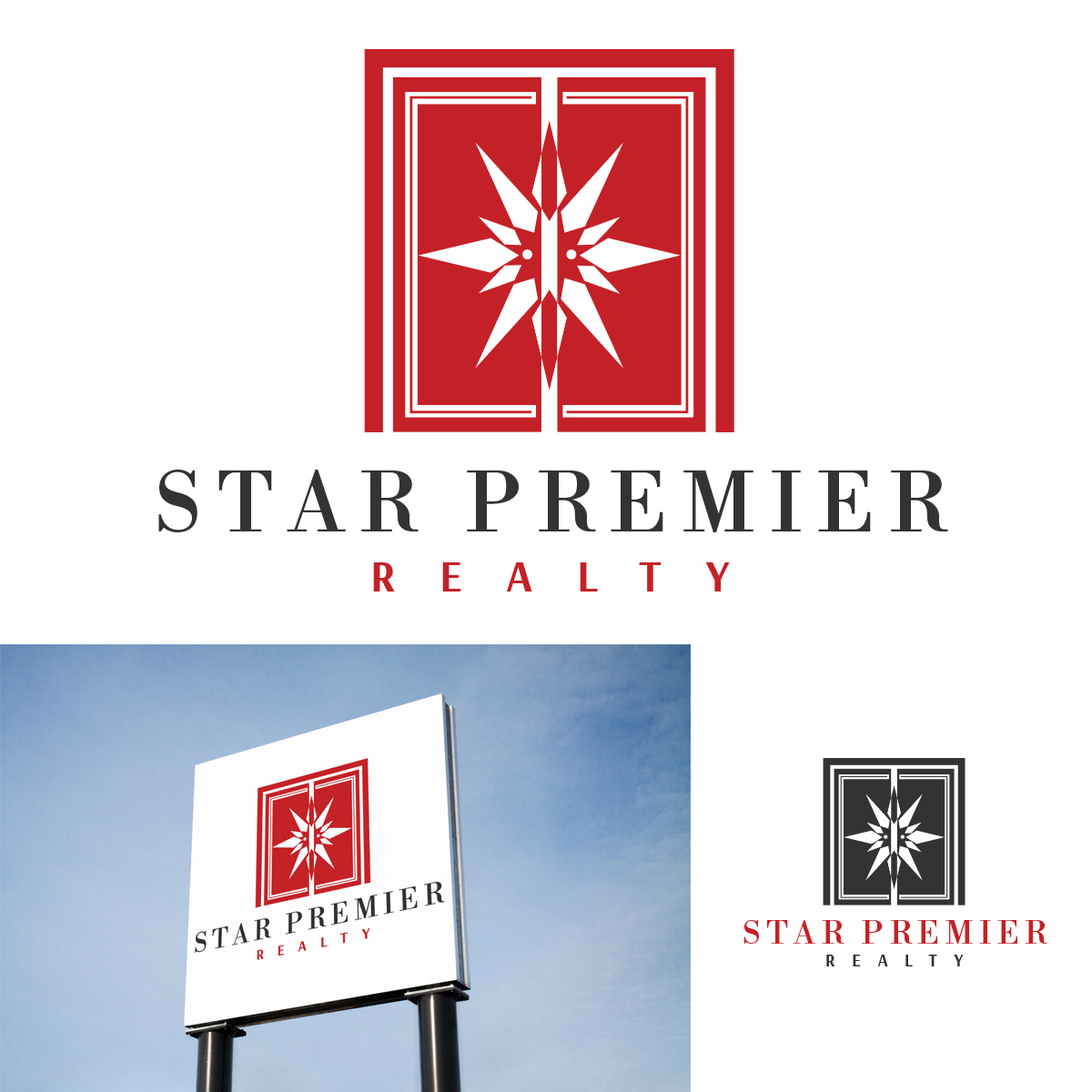 Logo Design by Kimosis Designs for Star Premier Real Estate | Design #17929887