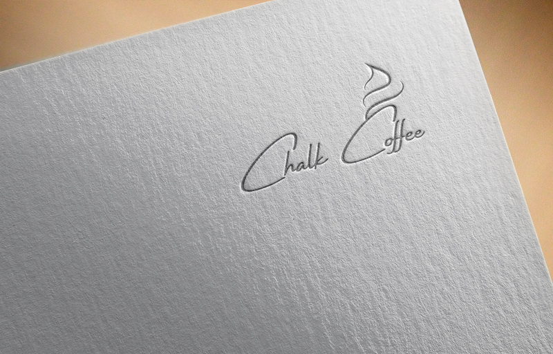 Logo Design by skyDesignbox for Chalk Coffee | Design #17898476