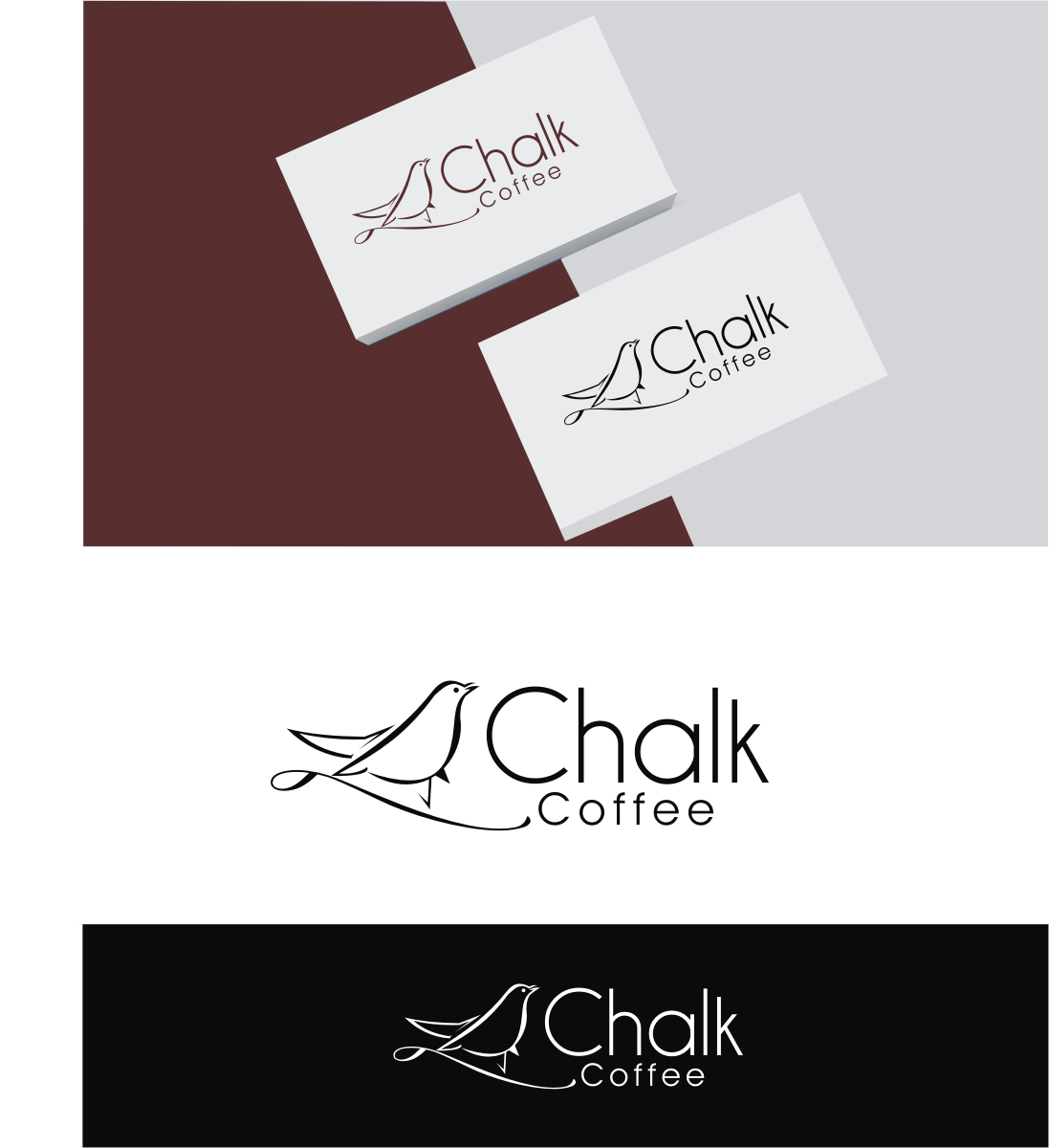 Logo-Design von e-graphics für Chalk Coffee | Design #17881926