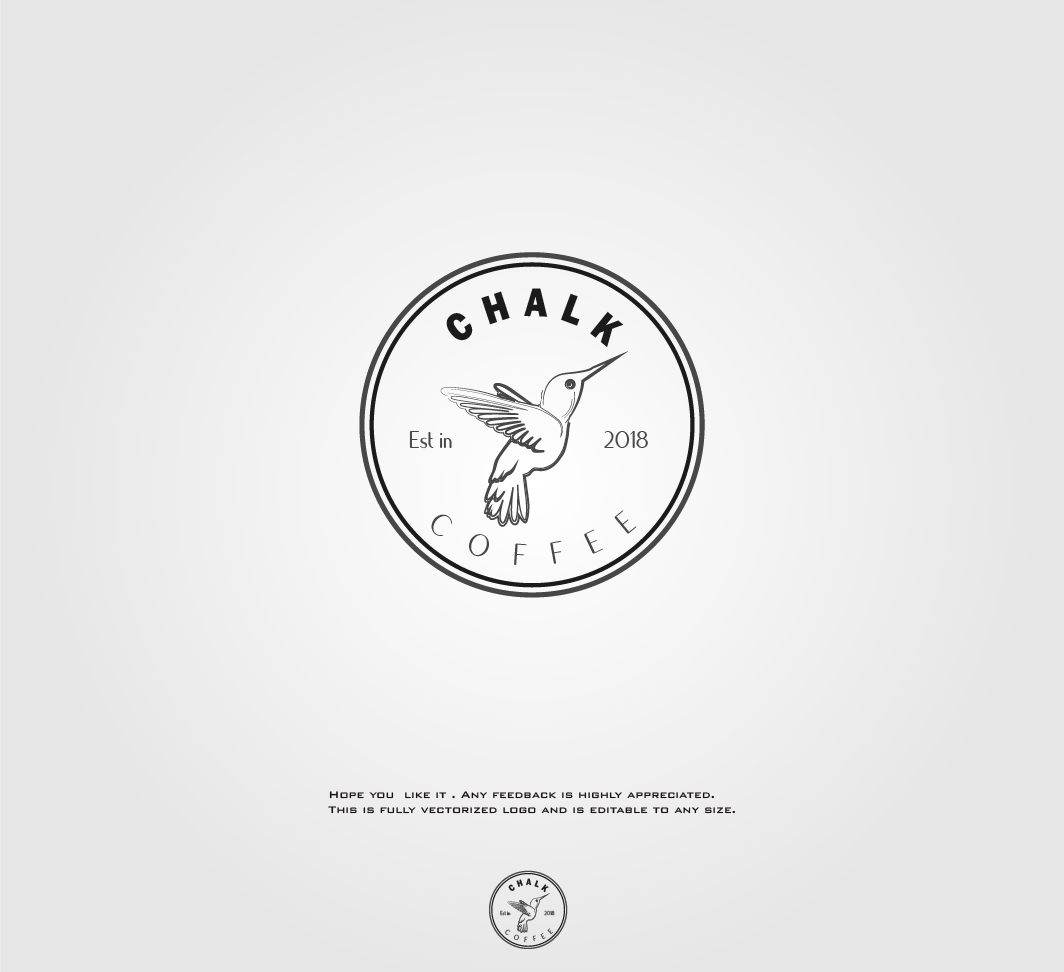 Logo Design by Avant Garde2 for Chalk Coffee | Design #17890525