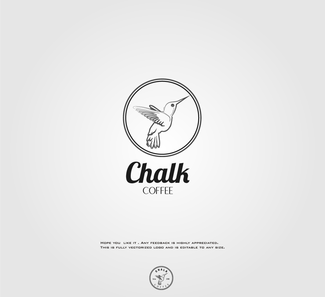Logo Design by Avant Garde2 for Chalk Coffee | Design #17890526