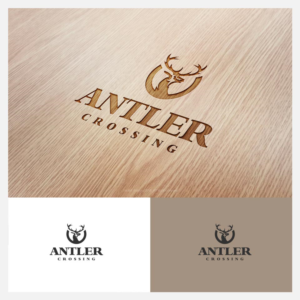 Antler Crossing | Logo-Design von madeli