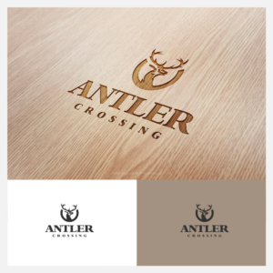 Antler Crossing | Logo Design by madeli