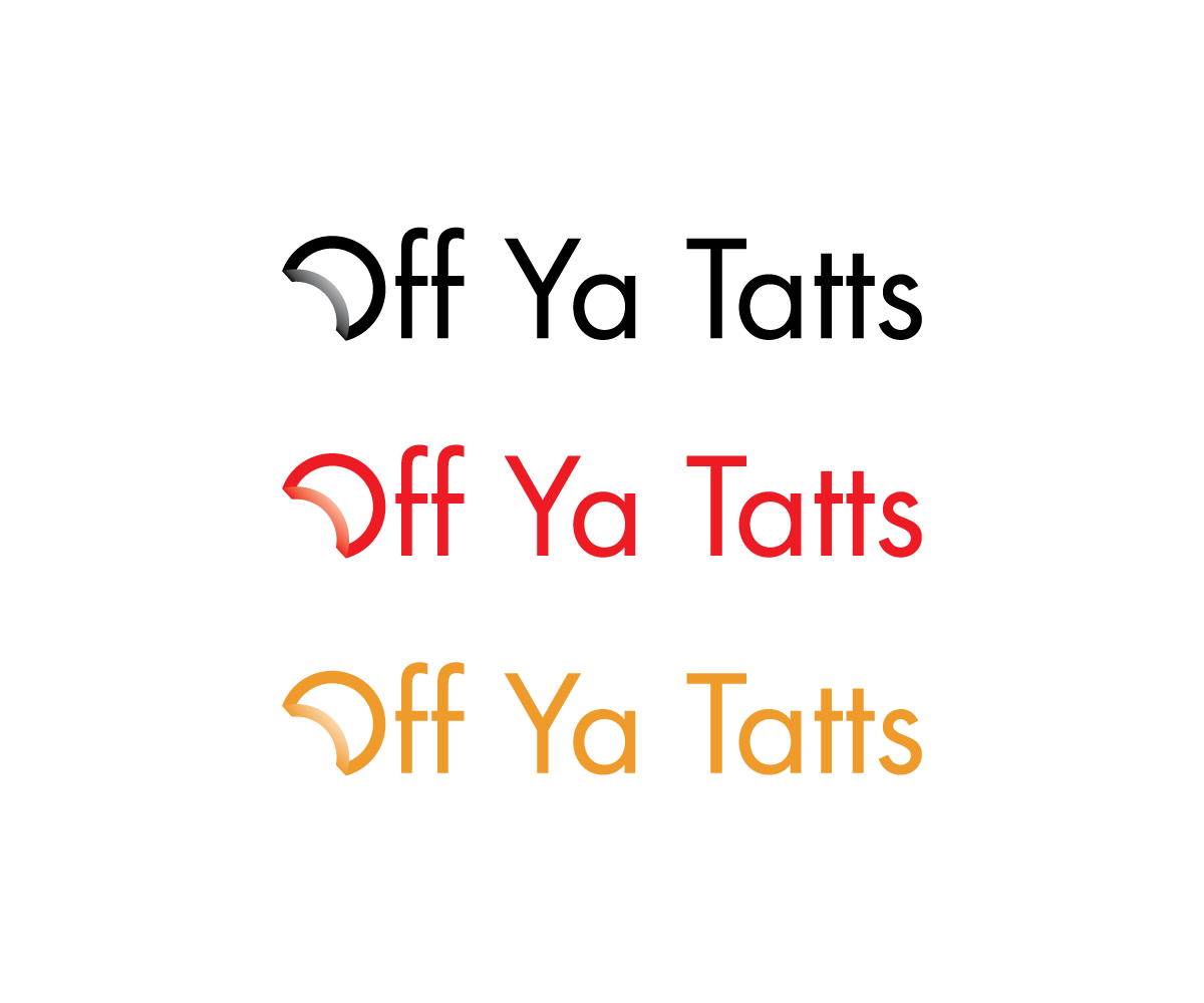 Logo-Design von Samatha Sampath für Off Ya Tatts | Design #2764322