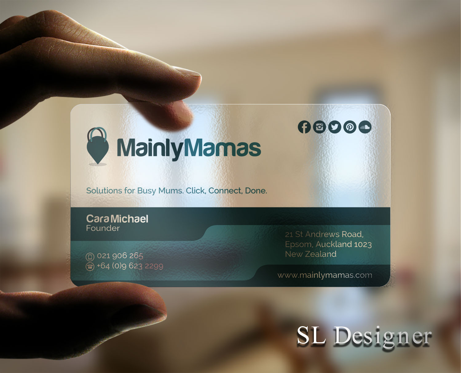 Business Card Design by SL Designer for this project | Design #17939723