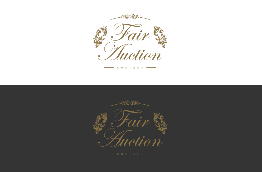 Logo Design by GLDesigns for Fair Auction Company, LLC | Design #17871973