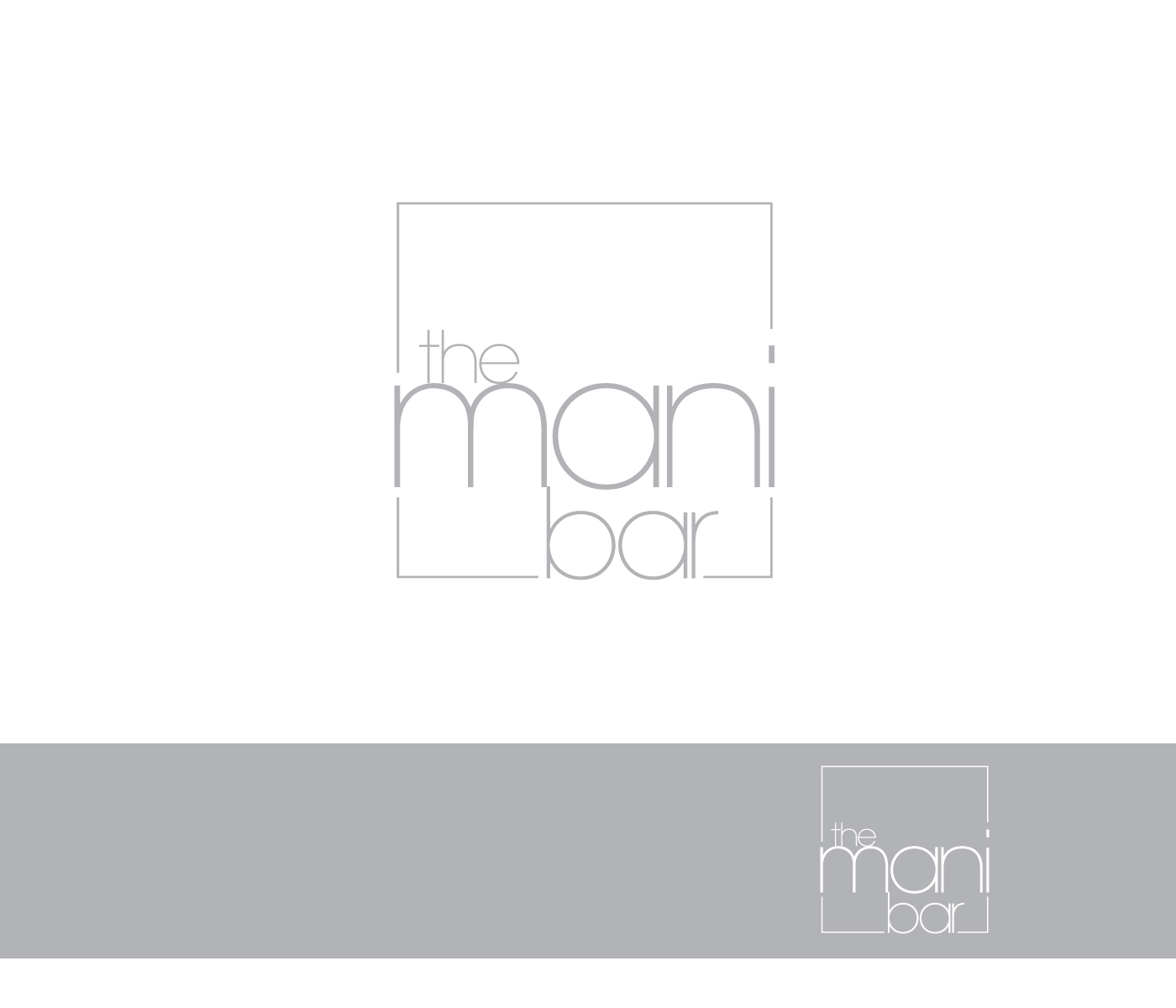 Logo Design by gvb design communications for The Mani Bar | Design #17906995