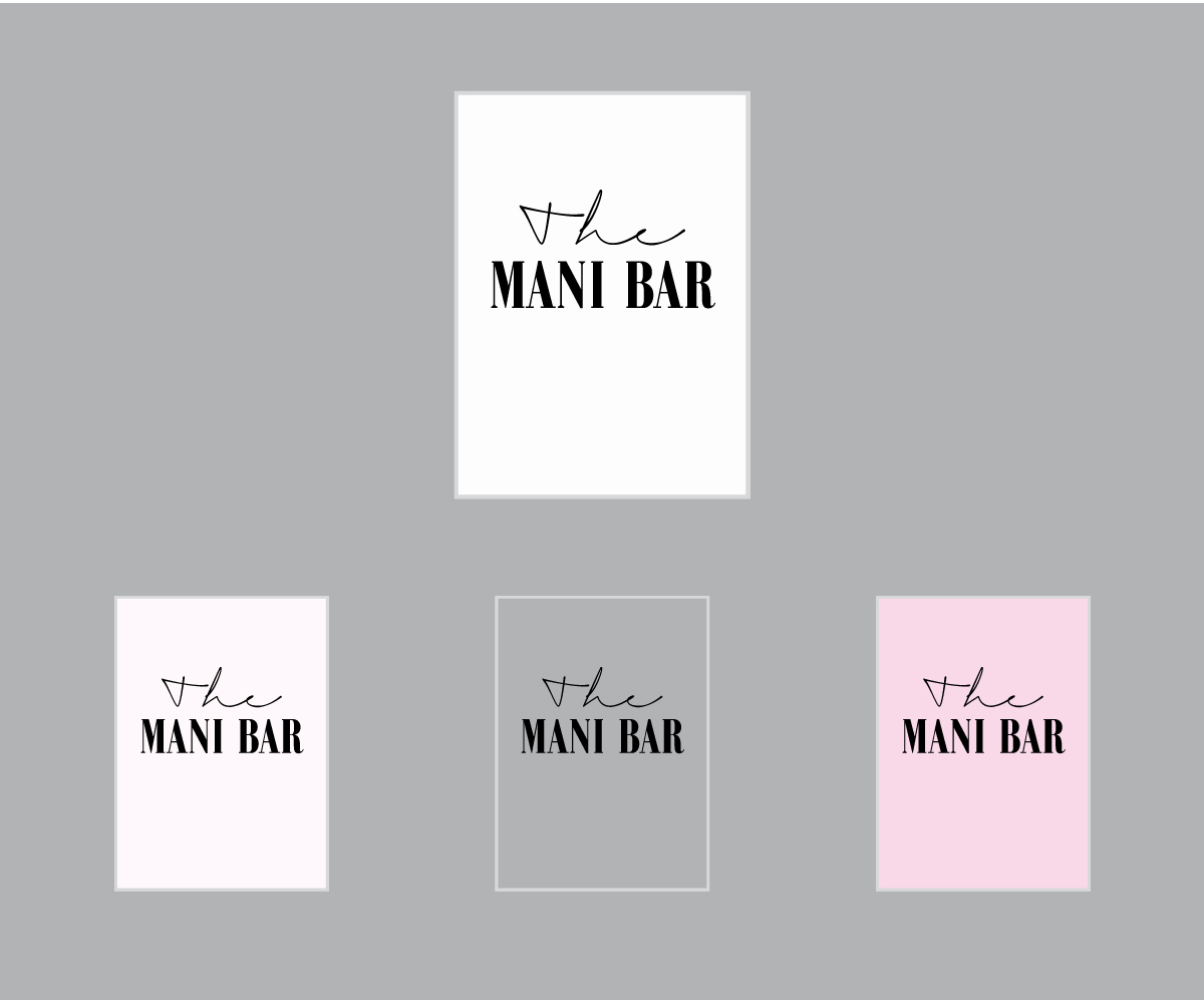 Logo Design by sloba0512 for The Mani Bar | Design #17870394