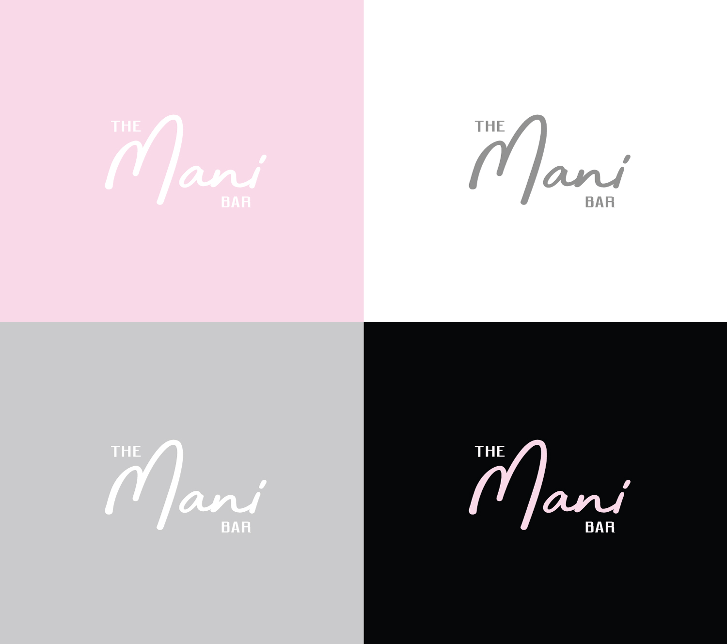 Logo Design by anonrotide for The Mani Bar | Design #17906931