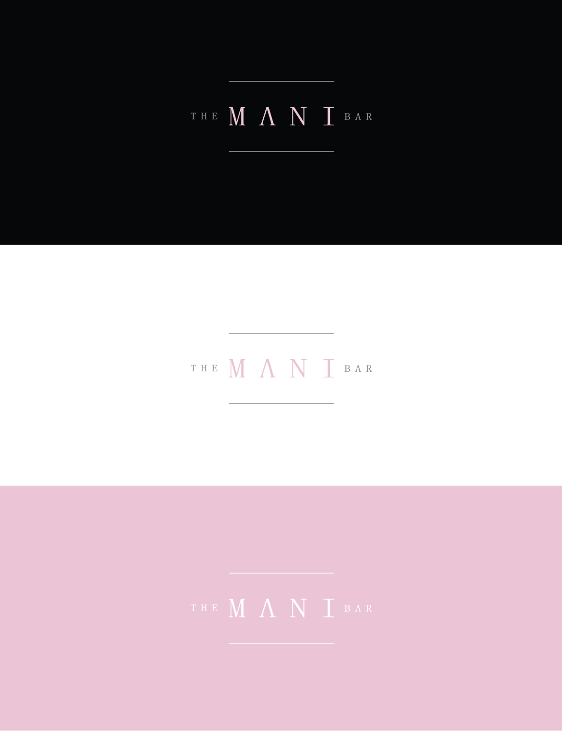Logo Design by anonrotide for The Mani Bar | Design #17907377