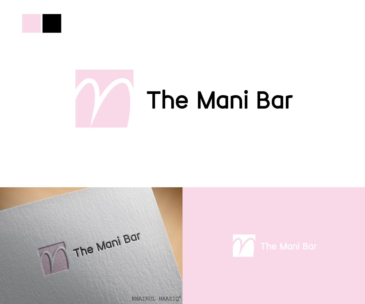Logo Design by rhycoz for The Mani Bar | Design #17904968