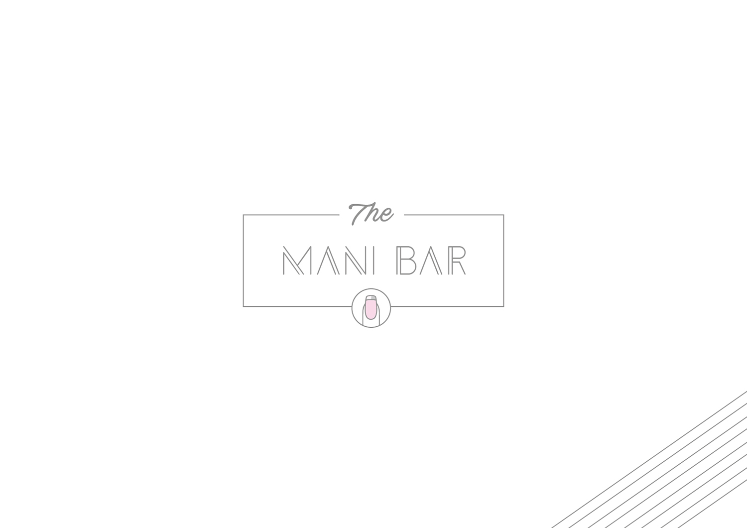 Logo Design by typeo1978 for The Mani Bar | Design #17906428