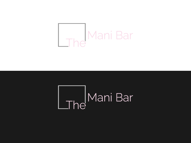 Logo Design by shimu 3 for The Mani Bar | Design #17895008