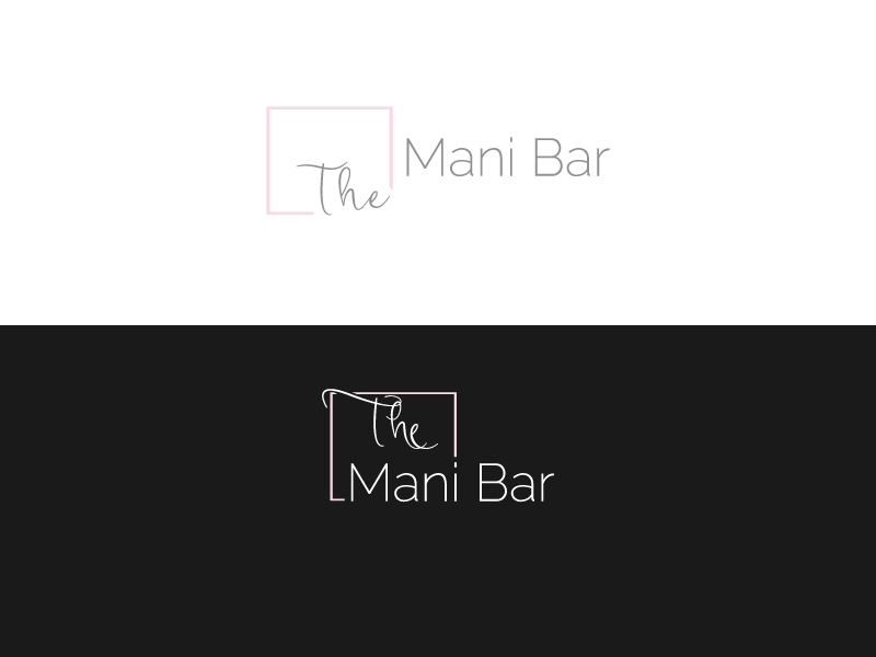 Logo Design by shimu 3 for The Mani Bar | Design #17895167