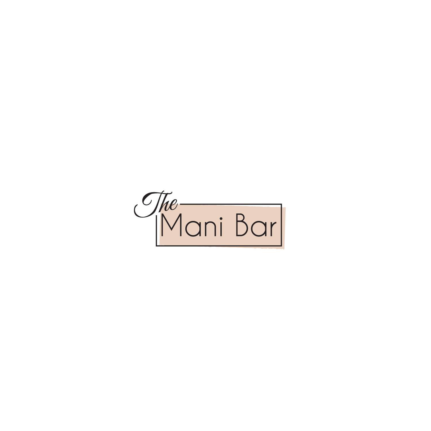 Logo Design by nikolina pluto for The Mani Bar | Design #17903774
