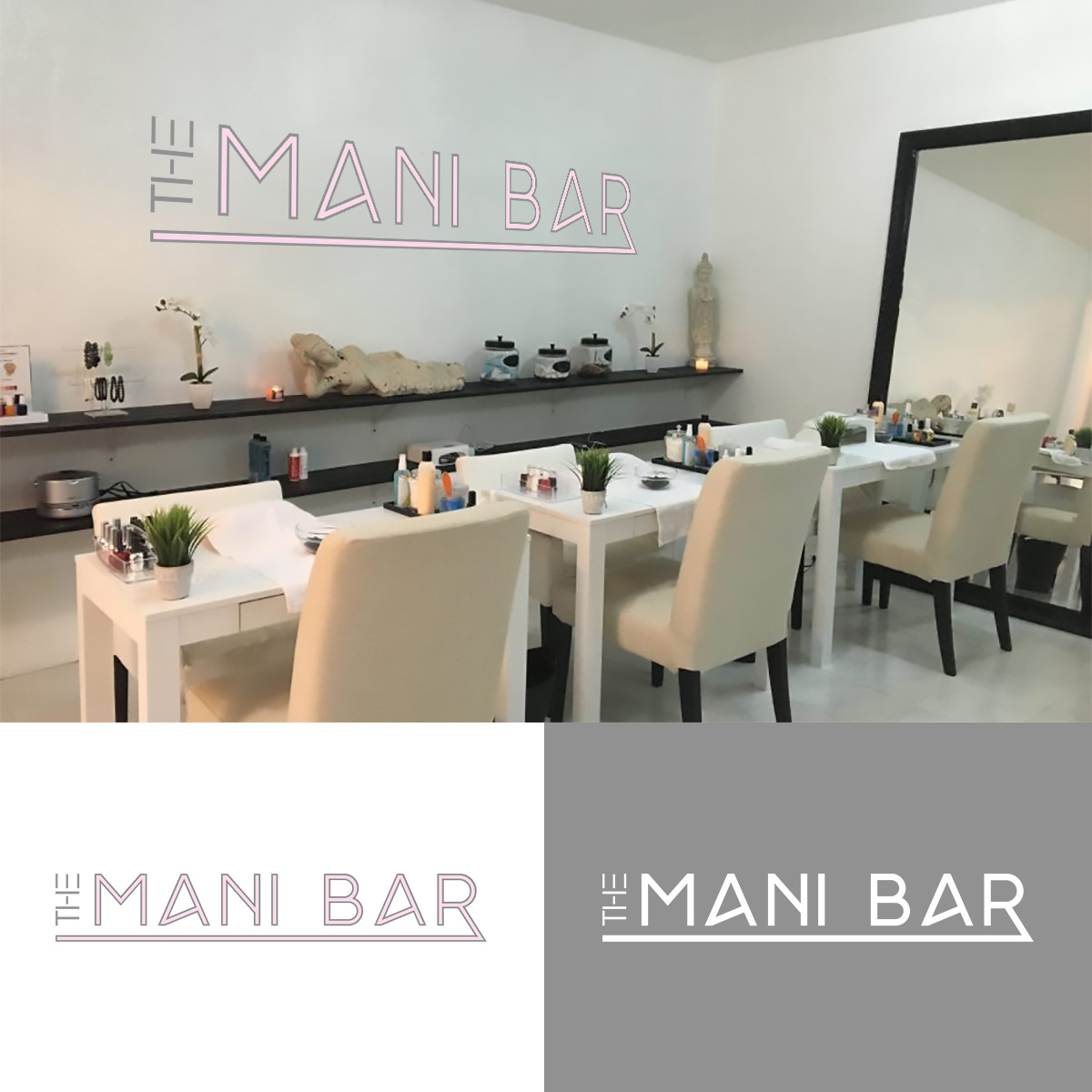Logo Design by the kiss for The Mani Bar | Design #17866652