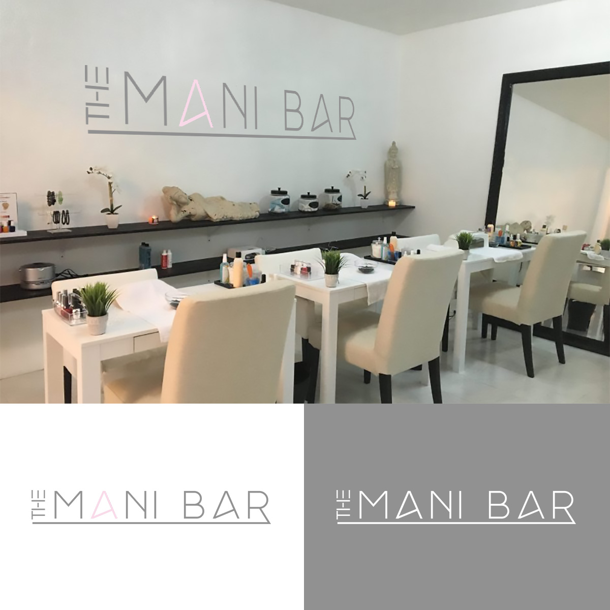 Logo Design by the kiss for The Mani Bar | Design #17866653
