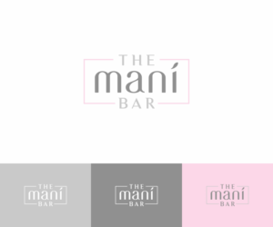 Logo Design by saiTEJAS for The Mani Bar | Design: #17907009