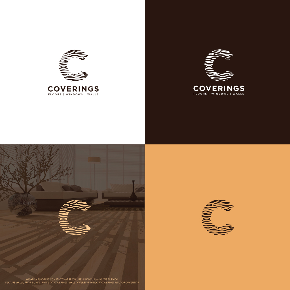 Diseño de Logo por ecorokerz para Coverings | Diseño #17857076