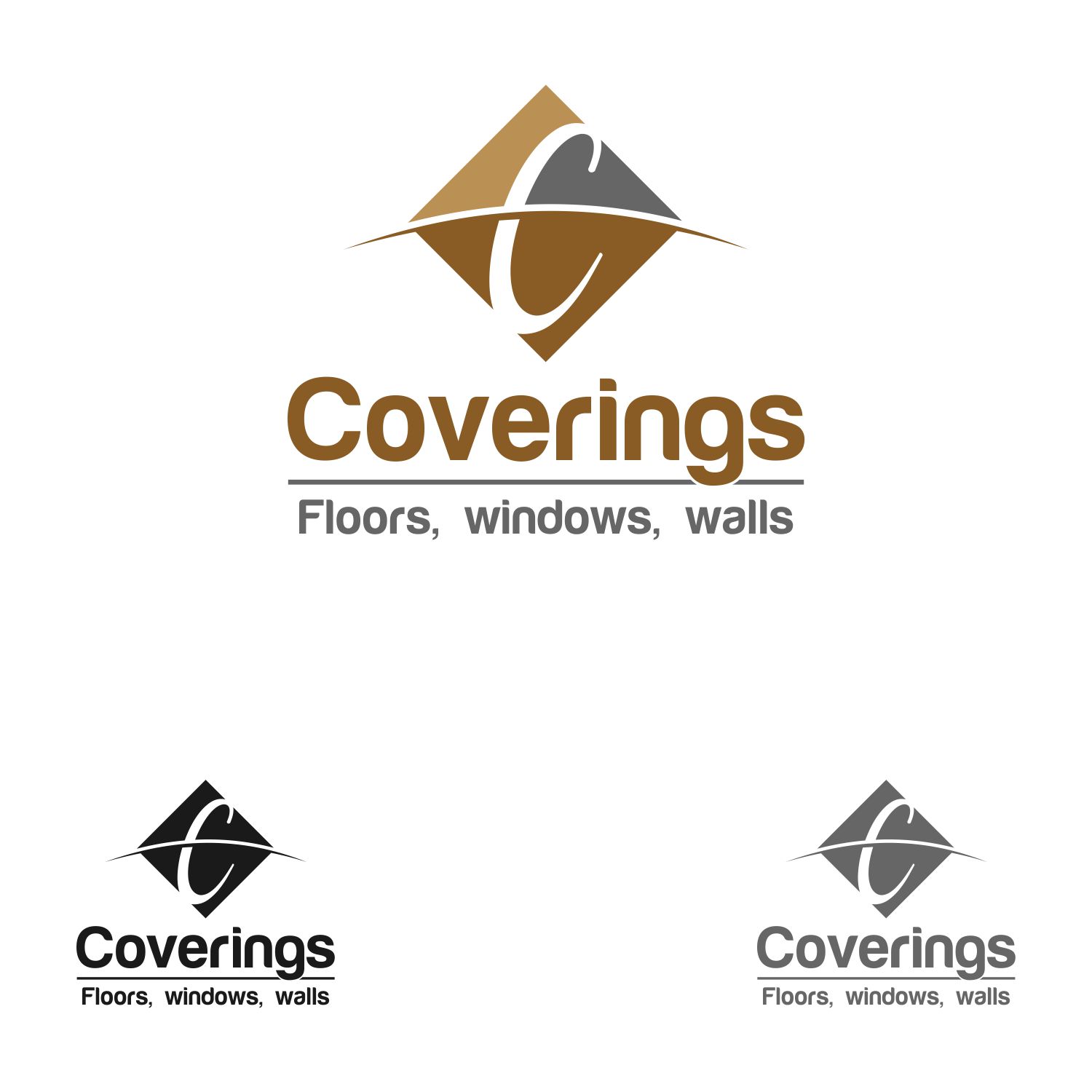 Logo Design by R Graphic for Coverings | Design #17856414
