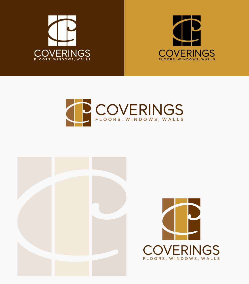 Logo Design by Mariono Fx for Coverings | Design #17861193