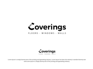 Diseño de Logo por Gemini Geeks para Coverings | Diseño #17866295