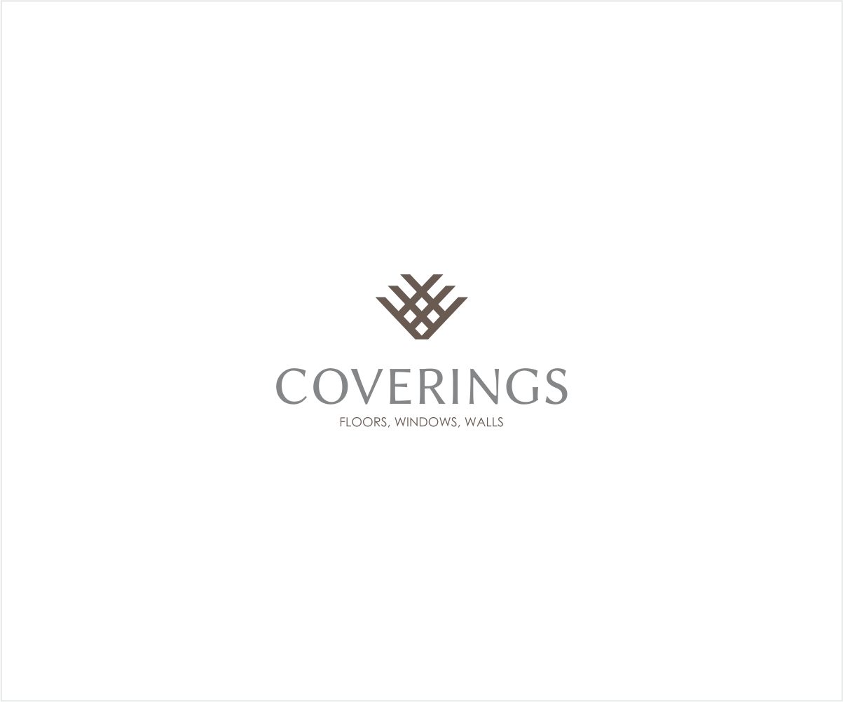 Logo Design by ace_art™ for Coverings | Design #17887900