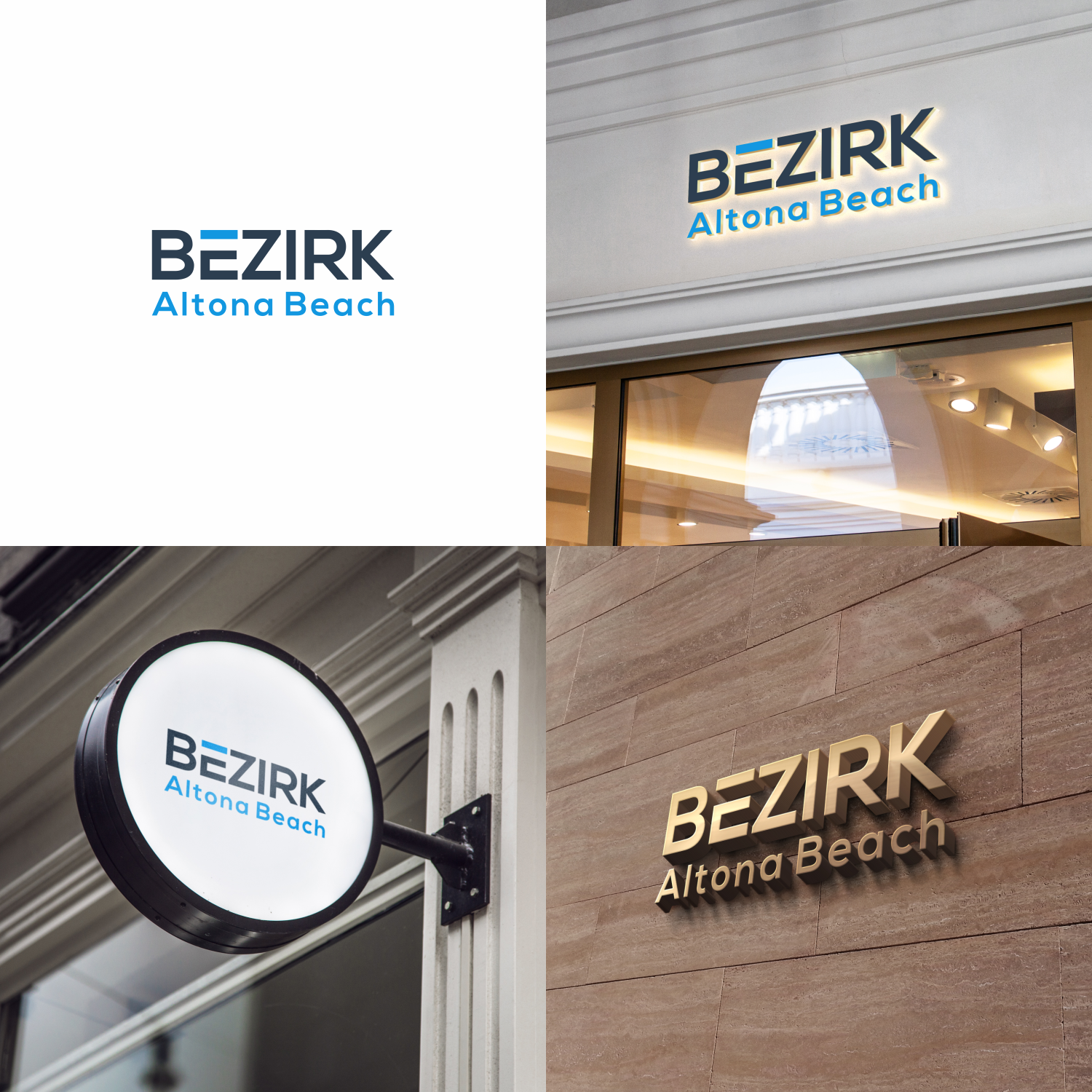 Logo Design by Optimistic_Studio for Bezirk cafe | Design #17856835