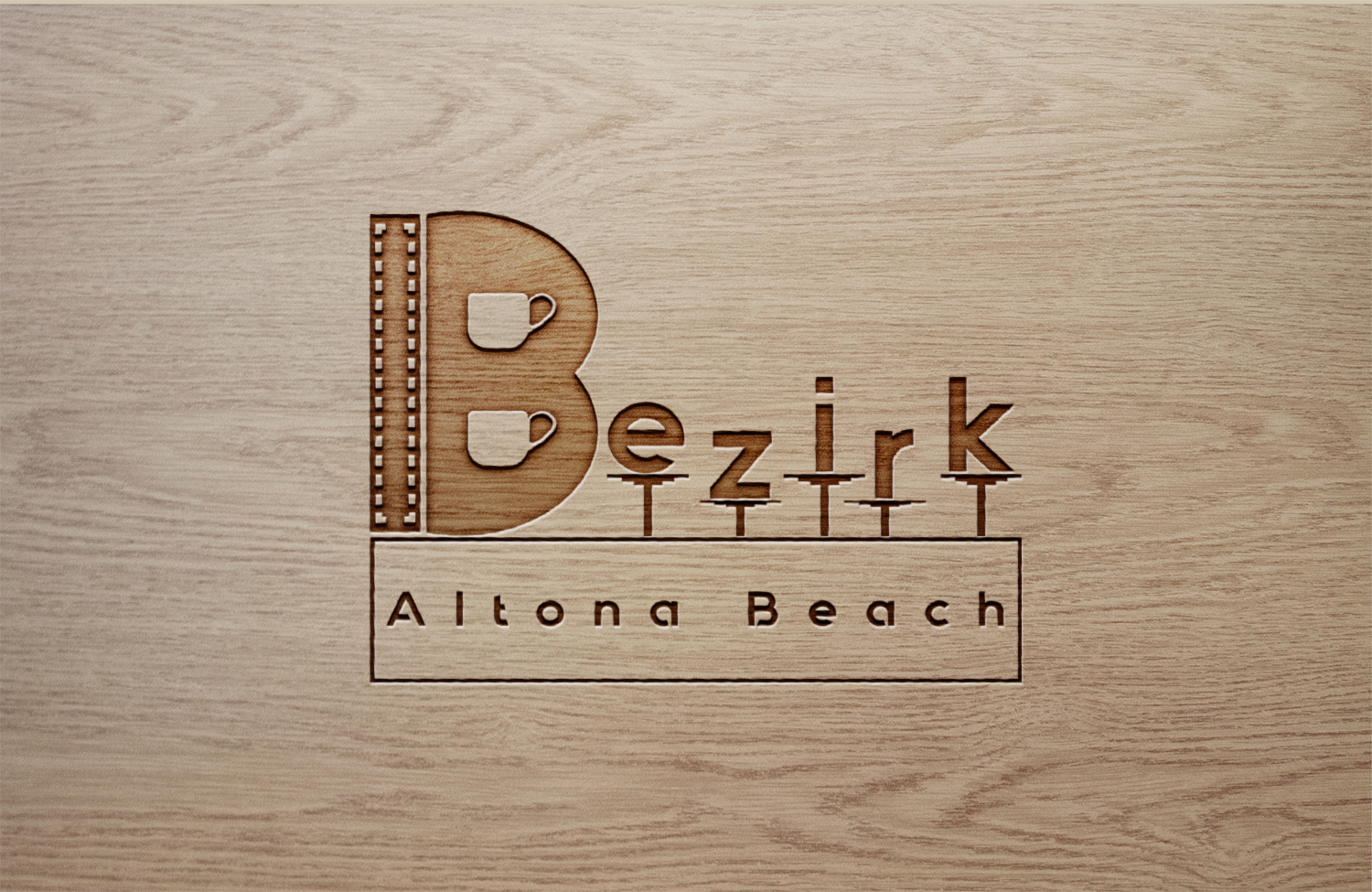 Logo Design by Pixel ART Studio for Bezirk cafe | Design #17869782