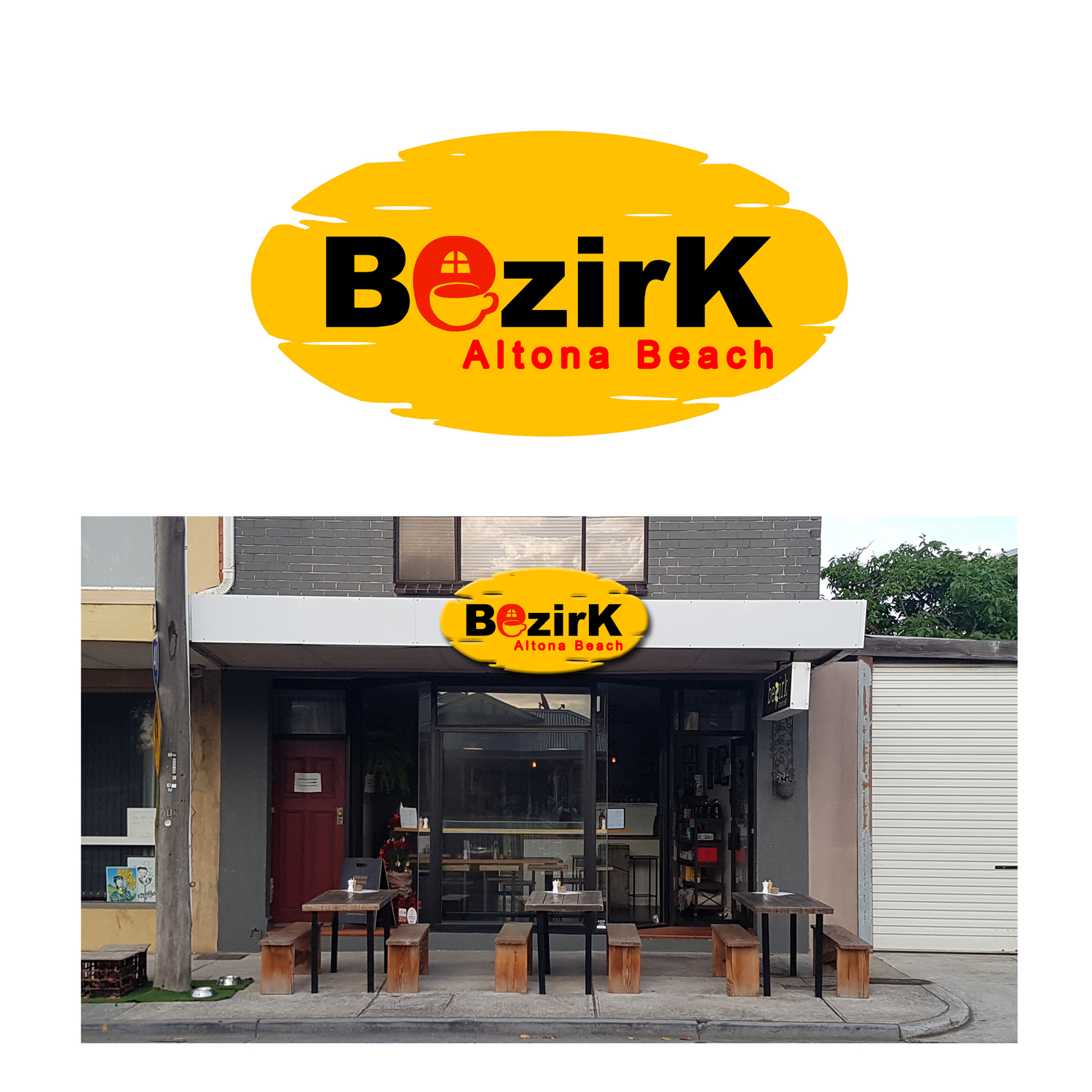 Logo Design by cindy.gootaz54 for Bezirk cafe | Design #17862216