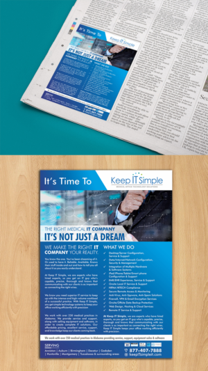 Keep IT Simple - BMN - March 2018 - Advertisement 1/2 Page | Diseño Publicitario por ecorokerz